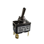RS PRO Toggle Switch, Panel Mount, On-Off, 1 CO, Tab Terminal