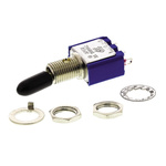 APEM Toggle Switch, Panel Mount, On-On, SPDT, Solder Terminal
