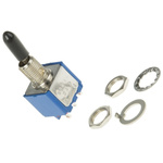 APEM Toggle Switch, Panel Mount, On-On, DPST, Solder Terminal