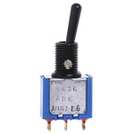 APEM Toggle Switch, Panel Mount, On-On, SPDT, Solder Lug Terminal, 30V dc