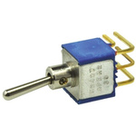 APEM Toggle Switch, PCB Mount, On-On, DPST, PC Terminal Terminal, 20V ac/dc