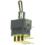 KNITTER-SWITCH Toggle Switch, PCB Mount, On-On, DPDT, Through Hole Terminal, 48V