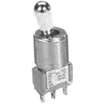 TE Connectivity Toggle Switch, Panel Mount, (On)-Off-(On), SPDT, Solder Terminal, 120 ac/dc, 28V ac/dc