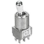 TE Connectivity Toggle Switch, Panel Mount, On-Off-(On), DPDT, Solder Terminal