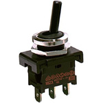 Marquardt Toggle Switch, Panel Mount, On-Off-On, SPDT, Tab Terminal