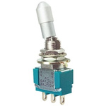 TE Connectivity Toggle Switch, Panel Mount, On-On, SPDT, Solder Terminal, 125V