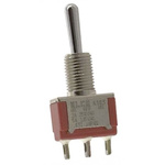 TE Connectivity Toggle Switch, Panel Mount, On-Off-On, SPDT, Solder Terminal