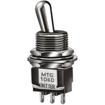 KNITTER-SWITCH Toggle Switch, Panel Mount, On-On, SPDT, Solder Terminal