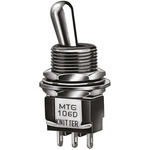 KNITTER-SWITCH Toggle Switch, Panel Mount, On-Off-On, SPDT, Solder Terminal