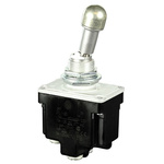 Honeywell Toggle Switch, Panel Mount, On-Off, DPST, Screw Terminal
