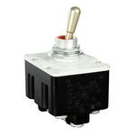 Honeywell Toggle Switch, Panel Mount, On-On, 4PDT, Screw Terminal