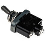 Otto Toggle Switch, Panel Mount, On-Off, SPST, Screw Terminal, 28 V dc, 115V ac