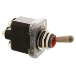 Otto Toggle Switch, Panel Mount, On-Off, DPST, Screw Terminal, 28 V dc, 115V ac