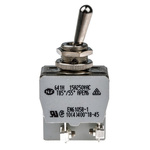 APEM Toggle Switch, Panel Mount, On-Off, DPST, Screw Terminal, 400V ac