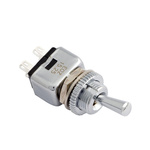 EOZ Toggle Switch, Panel Mount, On-On, DPDT, Solder Terminal, 48 V dc, 220V ac