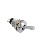 EOZ Toggle Switch, Panel Mount, On-On, DPDT, Solder Terminal, 48 V dc, 220V ac