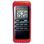 RS PRO Wired Digital Thermometer, K Probe, 2 Input(s), +1300 °C, +1999°F Max, ±0.3 % Accuracy - SYS Calibration