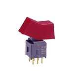 NKK Switches Toggle Switch, Through Hole Mount, On-On, DPDT, PC Terminal Terminal, 28V ac/dc