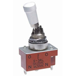 NKK Switches Toggle Switch, Panel Mount, On-Off-On, SPDT, Solder Terminal
