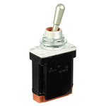Honeywell Toggle Switch, Bushing Mount, (On)-Off, SPST, Wire Lead Terminal, 125V ac