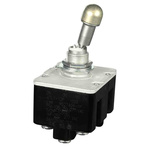 Honeywell Toggle Switch, Bushing Mount, On-On-On, 4PDT, Screw Terminal, 125V ac