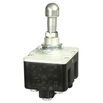 Honeywell Toggle Switch, Bushing Mount, On-On-On, 4PDT, Screw Terminal, 125V ac