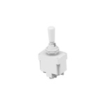 TE Connectivity Toggle Switch, Through Hole Mount, (On)-Off-(On), DPDT, Screw Terminal