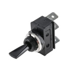 Bulgin Toggle Switch, Panel Mount, On-Off-On, SPDT