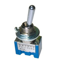 NIDEC COPAL ELECTRONICS GMBH Toggle Switch, PCB Mount, On-On, SPDT, PC Straight Terminal