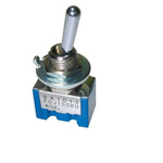 NIDEC COPAL ELECTRONICS GMBH Toggle Switch, PCB Mount, On-On, DPDT, PC Straight Terminal