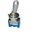 NIDEC COPAL ELECTRONICS GMBH Toggle Switch, PCB Mount, On-On, SPDT, PC Straight Terminal