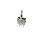 NIDEC COPAL ELECTRONICS GMBH Toggle Switch, PCB Mount, On-On, SPDT, PC Straight Terminal