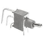 TE Connectivity Toggle Switch, PCB Mount, On-Off-(On), SPDT, Through Hole Terminal