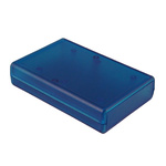 1593NTBU | Hammond Transparent Blue ABS Instrument Case, 109 x 74 x 25mm