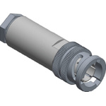 3-Slot Male HV Triaxial Cable Connector
