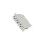 1597DINCOV4GY | Hammond 1597DIN series 35 x 10.2mm Cover for use with 1597DIN2GY, 1597DIN4GY