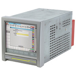 Eurotherm 6100A, 18 Input Channels, Paperless Chart Recorder Measures Current, Millivolt, Resistance, Voltage