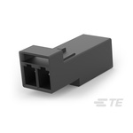 2834049-2 | TE Connectivity, LIGHT-N-LOK Female 2 Pole 2 Way Modular Latched Wire to Wire, Cable Mount, Rated At 9A, 600 V ac