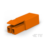 2834048-3 | TE Connectivity, LIGHT-N-LOK Male 2 Pole 2 Way Modular Latched Wire to Wire, Cable Mount, Rated At 9A, 600 V ac