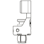 09080007124 | Han Fast Lock Male 60A Fast Lock Contact for use with Heavy Duty Power Connector