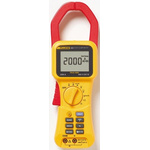 Fluke 355 Clamp Meter, 2000A dc, Max Current 2000A ac CAT III 1000V With RS Calibration