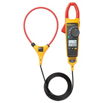 Fluke 376 FC Clamp Meter Bluetooth, 999.9A dc, Max Current 2.5 (Probe) kA ac CAT III 1000V With UKAS Calibration