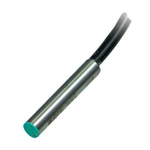 Pepperl + Fuchs Inductive Barrel-Style Proximity Sensor, 2 mm Detection, PNP Output, 5 → 30 V dc, IP67