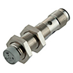 Carlo Gavazzi Inductive Barrel-Style Proximity Sensor, M12 x 1, 8 mm Detection, PNP & NPN IO-LINK Output, 10 →