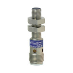 Telemecanique Sensors Inductive Barrel-Style Proximity Sensor, M8 x 1, 2.5 mm Detection, 10 → 58 V dc, 12
