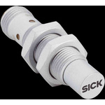Sick Inductive Barrel-Style Proximity Sensor, M12 x 1, 10 mm Detection, PNP Output, 10 → 30 V, IP68