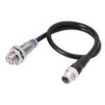 Omron Inductive Barrel-Style Proximity Sensor, M12 x 1, 2 mm Detection, PNP Output, 10 → 30 V, IP67