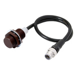 Omron Inductive Barrel-Style Proximity Sensor, M18 x 1, 10 mm Detection, NPN Output, 10 → 30 V, IP67