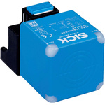 Sick Inductive Block-Style Proximity Sensor, 40 mm Detection, PNP Output, 10 → 30 V, IP67, IP68, IP69K
