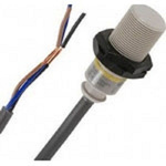 Omron Barrel-Style Inductive Proximity Sensor, M18 x 1, 5 mm Detection, NO Output, 12 → 24 V, IP68